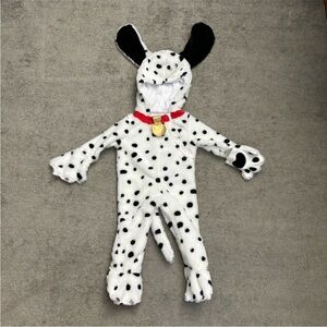 Fun Costumes Infant Plush Dalmatian Puppy Jumpsuit Halloween Costume